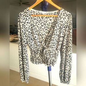 Zara- Leopard Print Women's Top